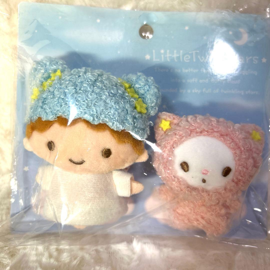 サンリオ リトルツインスターズ マスコットブローチ