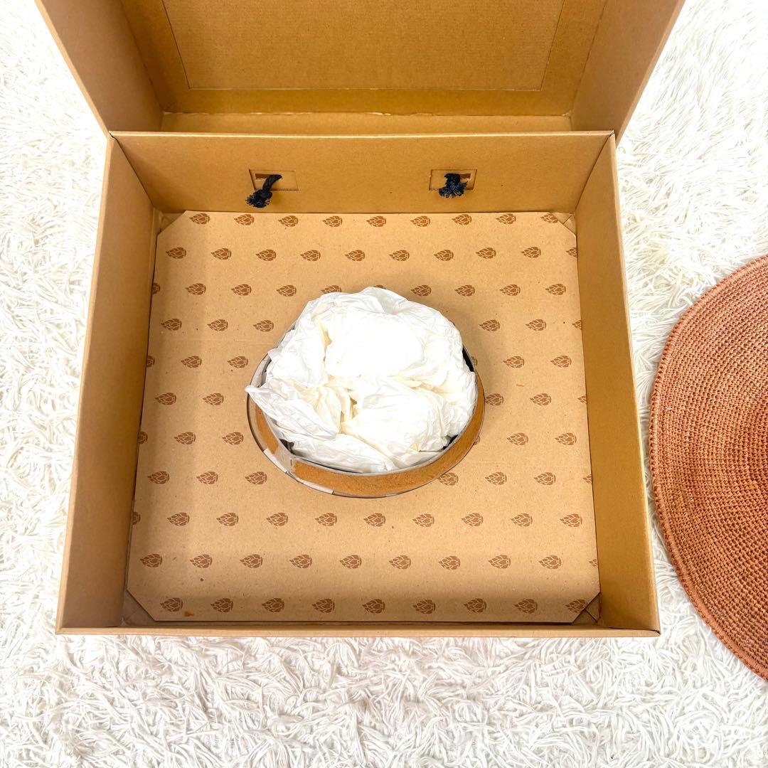 【箱付き】ヘレンカミンスキー　ラフィアハット　プロバンス　ヌガー　麦わら帽子