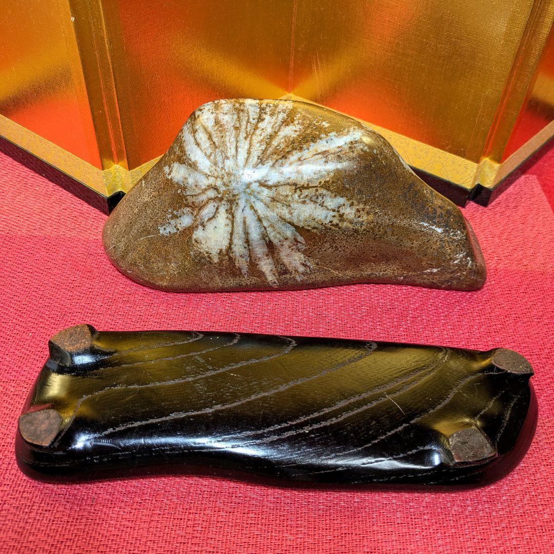 菊花石 岐阜県根尾谷産2.0㌔ 鑑賞石 観賞石 水石 盆石 天然石 置物