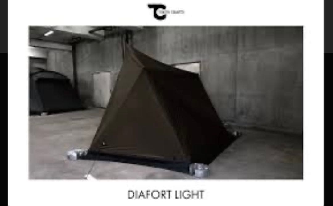 TOKYO CRAFTS ダイヤフォートライト シルナイロンテント