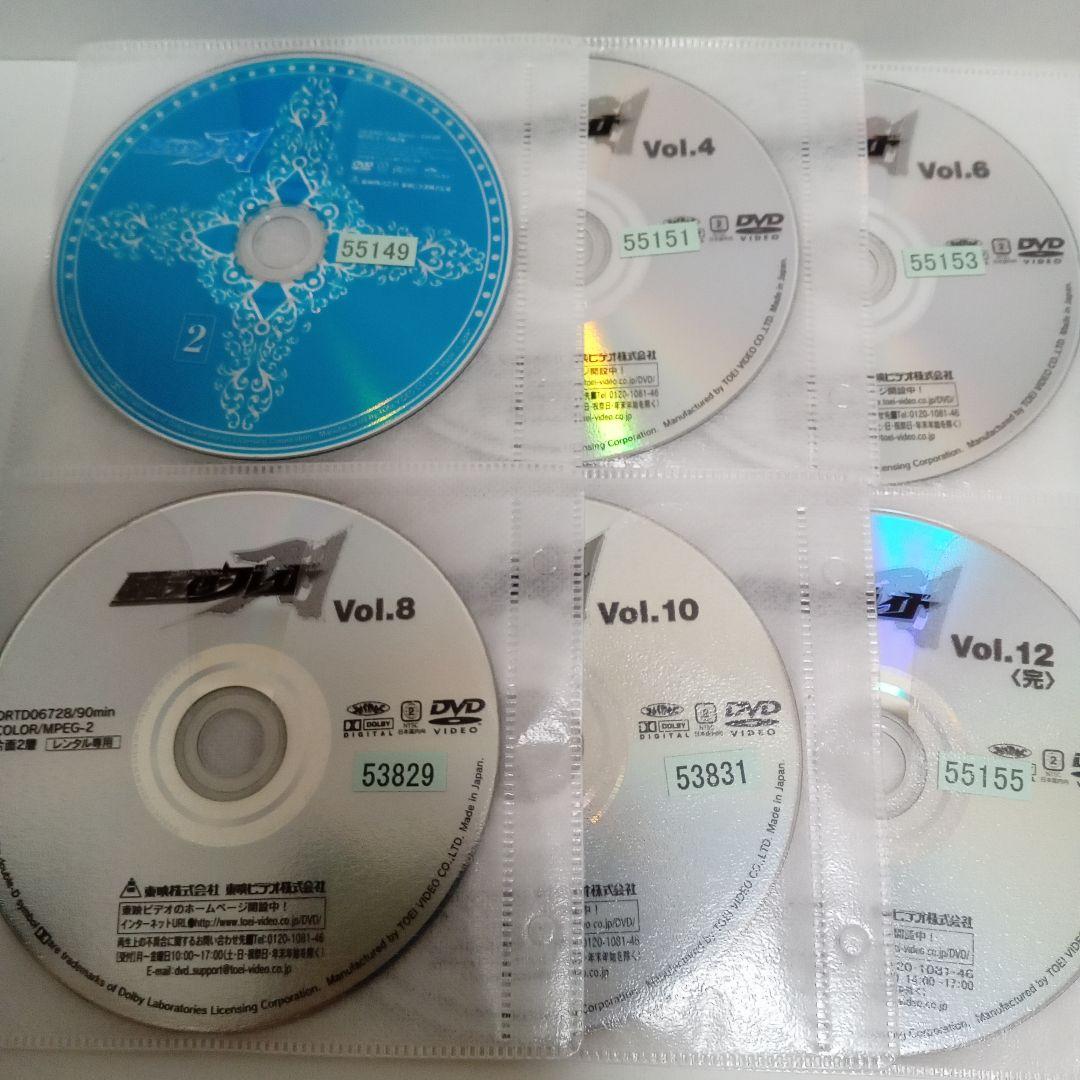 仮面ライダー　ブレイド　剣　レンタル落ち　ＤＶＤ　全１２巻セット