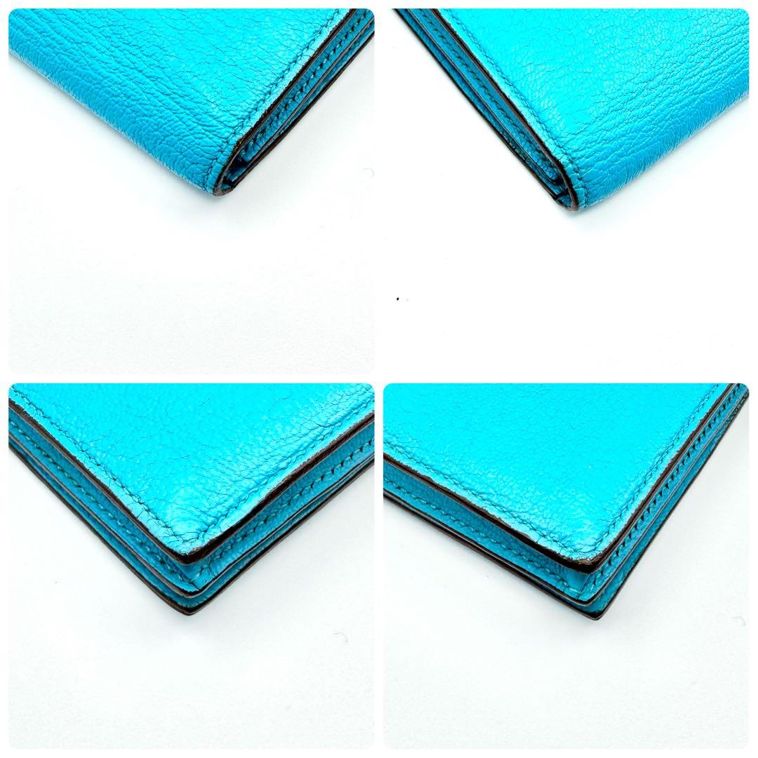 HERMES エルメス ベアンスフレ シェーブル SV金具 マチ付き 希少カラー