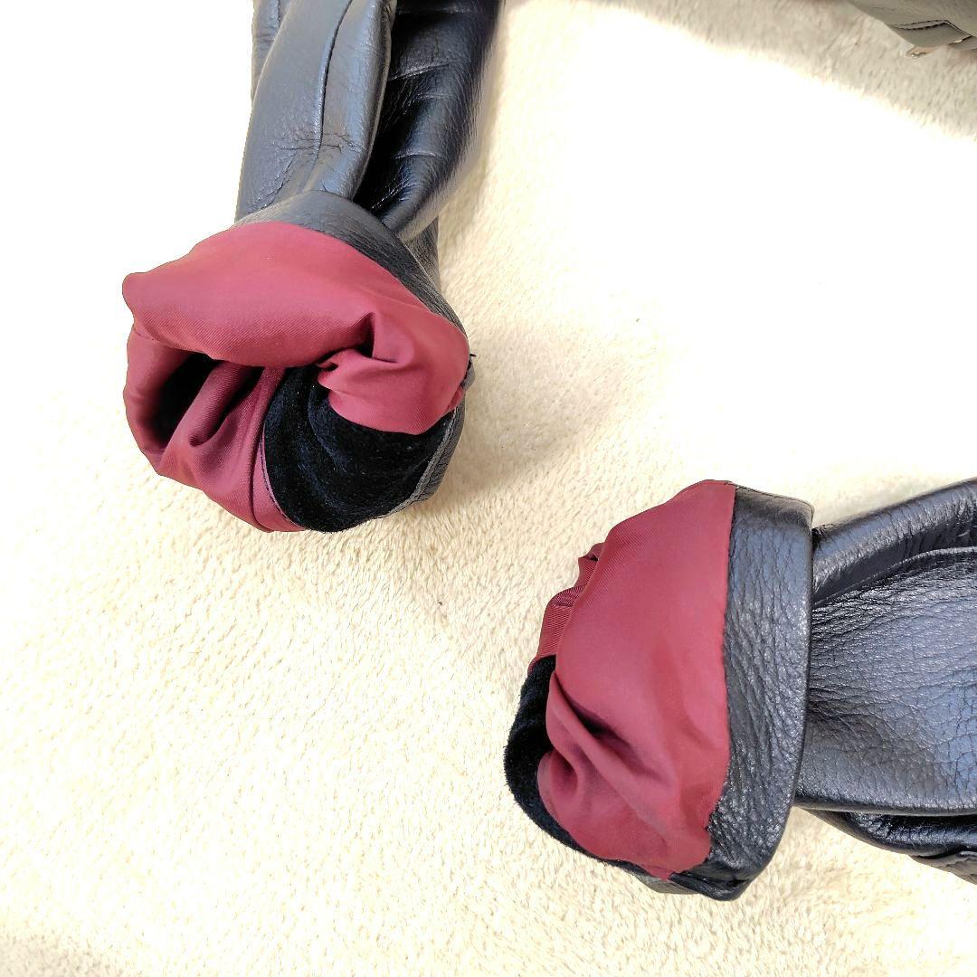 極美品 クシタニ ライダース レザージャケット バイクウェア 牛革 ブラック