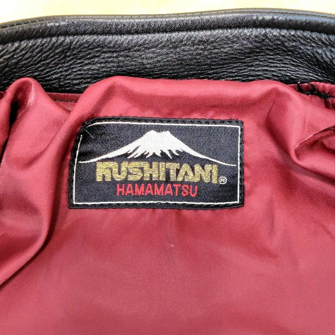 極美品 クシタニ ライダース レザージャケット バイクウェア 牛革 ブラック