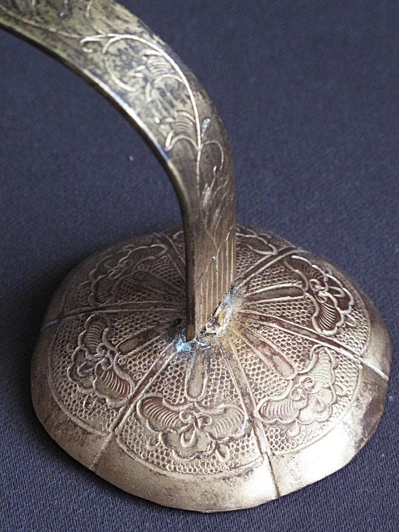 時代!! 法具『柄香炉』仏具 長29㎝