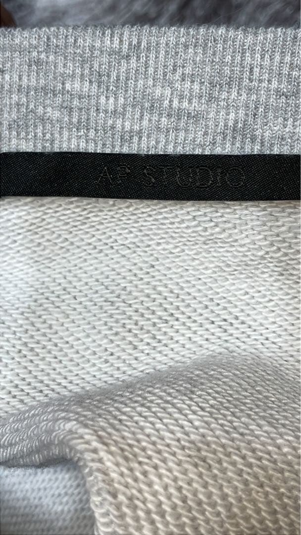 APSTUDIO ロゴステッチスエット