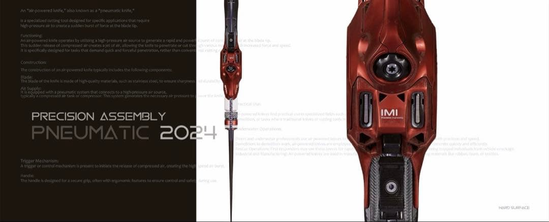 NIGHTINGALE N2 フィギュア　SF ナイフ　ワスプナイフ