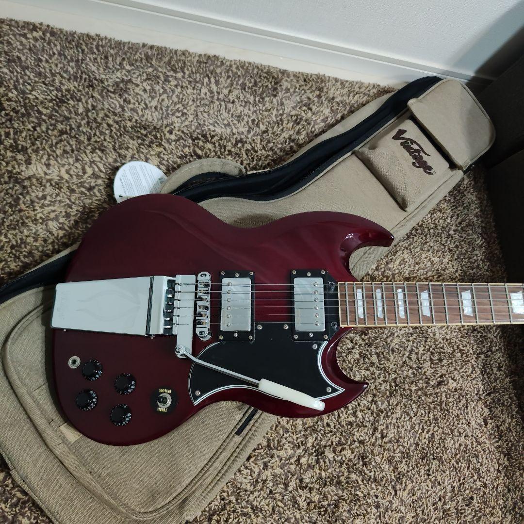 Vintage ＳＧエレキギター ギターケース付き　美品