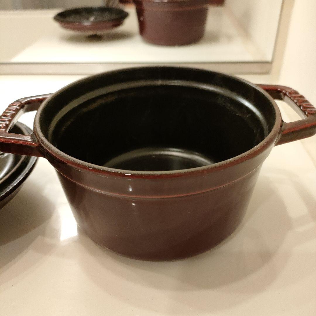 STAUB LA COCOTTE 両手鍋 赤