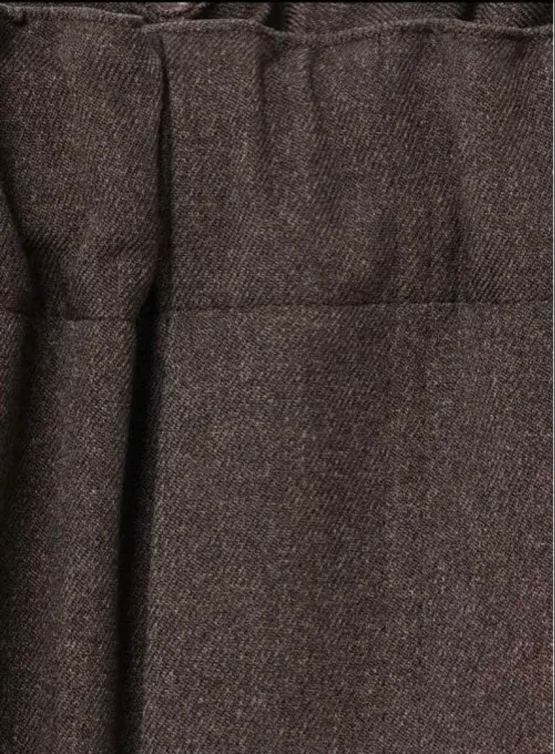 美品タグ付きmizuiro ind ワイドカーゴパンツチャコールグレー