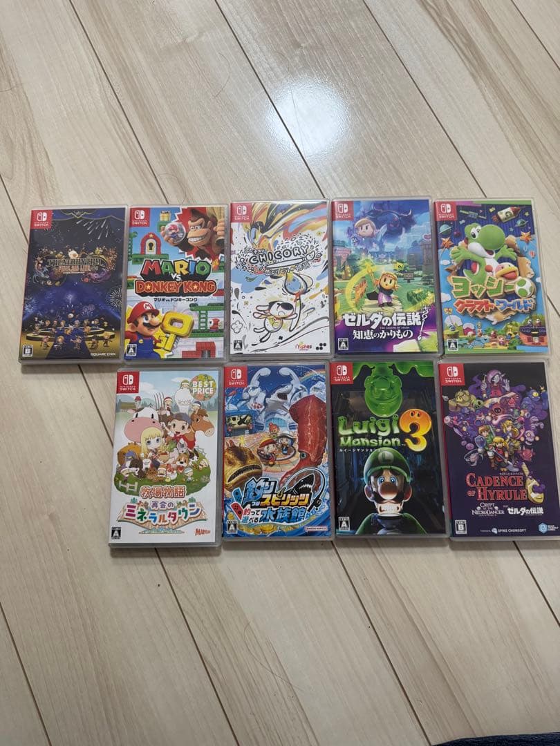 Nintendo Switch ゲームソフトセット　9本セット