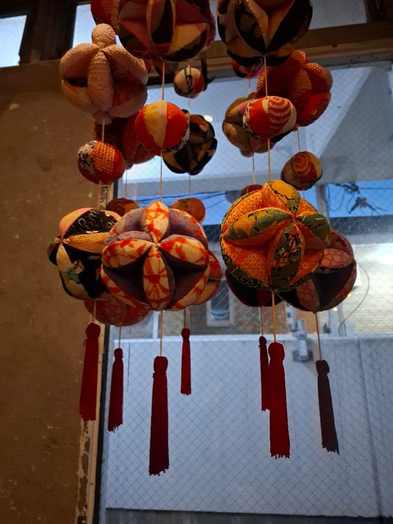 吊るし雛 縮緬細工 鞠 雛飾り