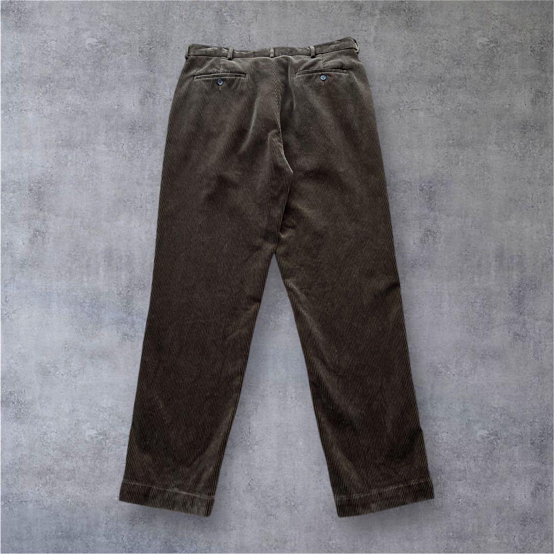 skPolo Ralph Lauren 太畝コーデュロイパンツ 茶 36x