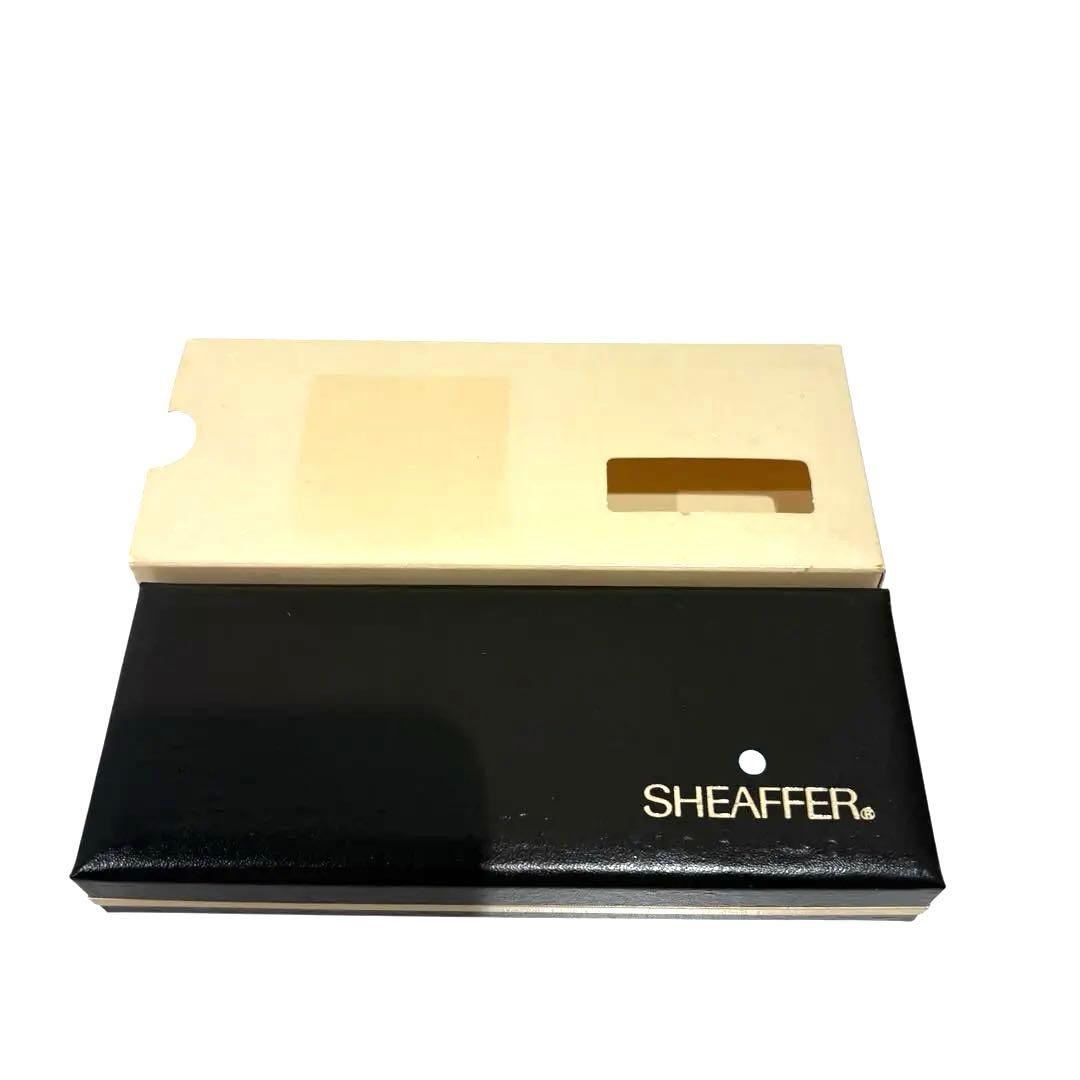 【美品】SHEAFFER 万年筆 14K 貴金属　黒 専用ケース付き