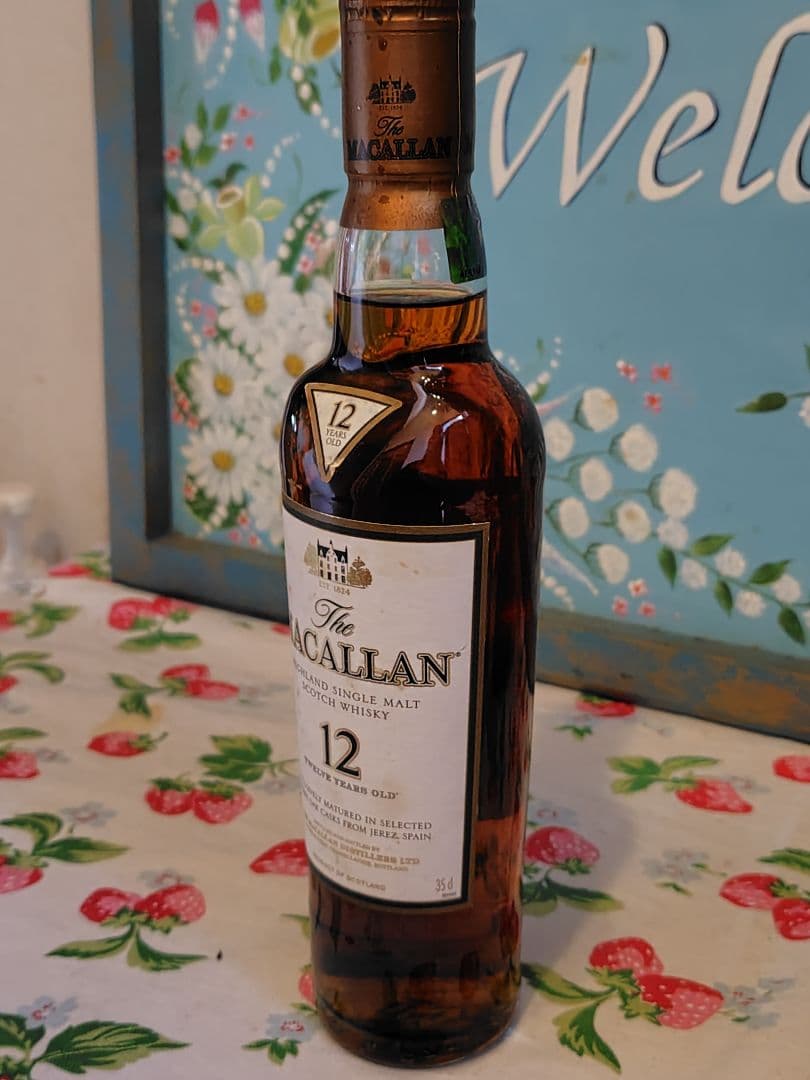 新品未開封　ザ・マッカラン12年　シェリーオークカスク　旧ボトル　350ml