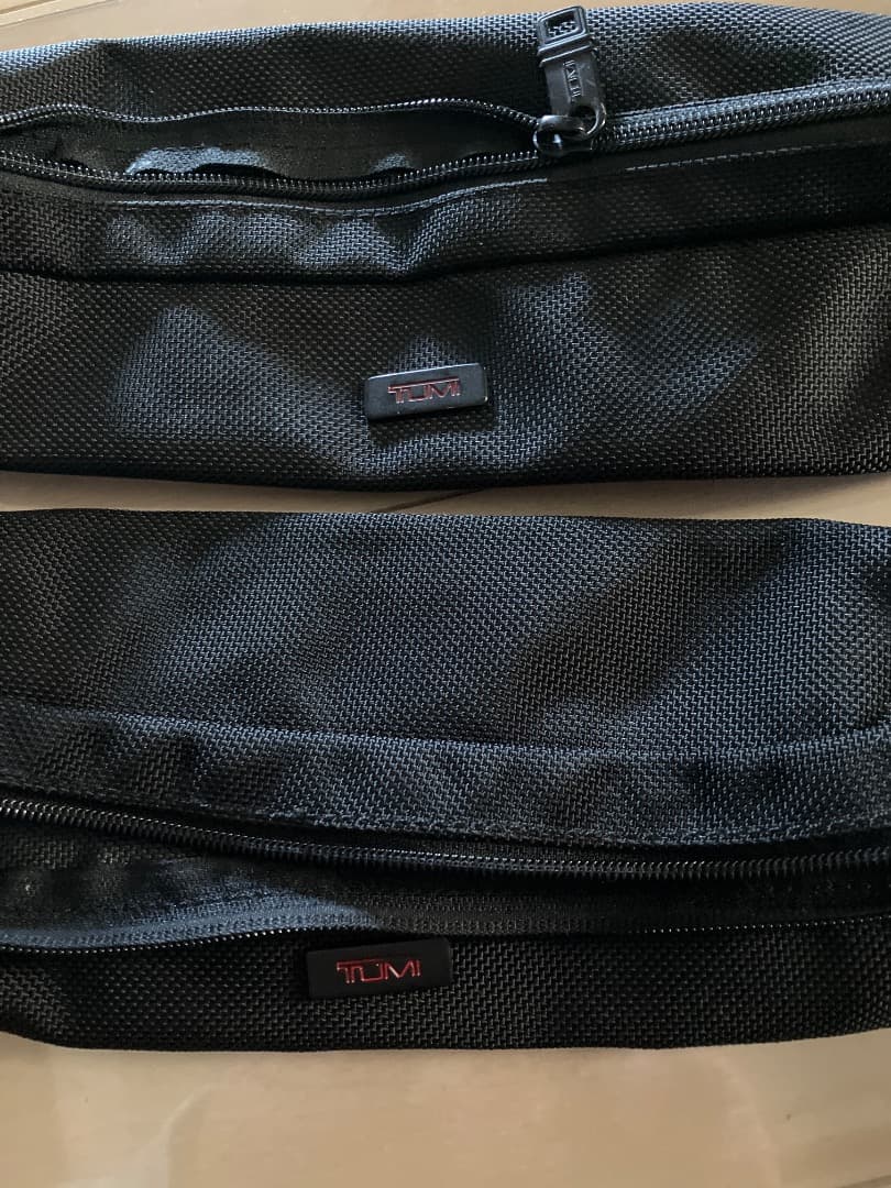 TUMI 黒ナイロンポーチ 5個セット