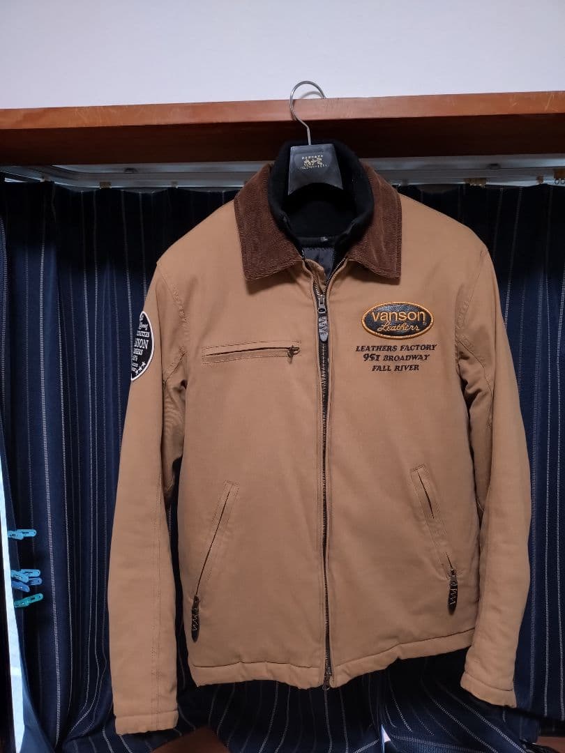 vanson 冬用ライディングジャケット