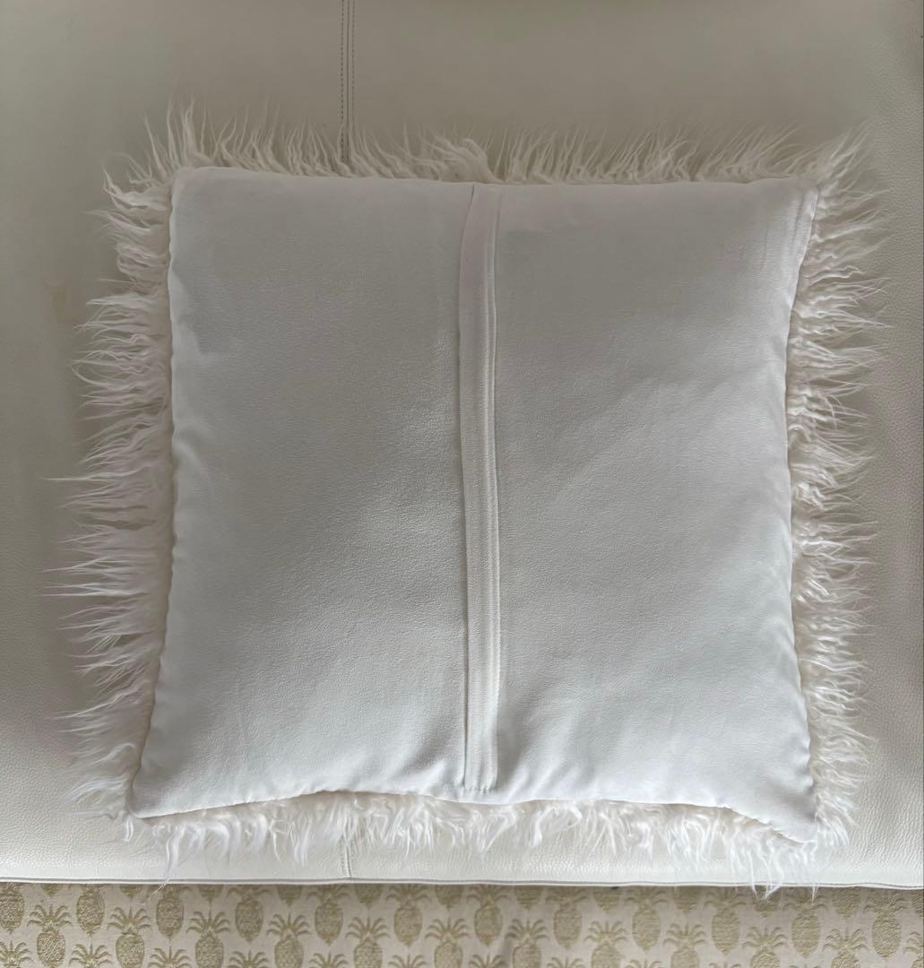 ✴︎フェイクムートン・クッション✴︎ZARAホーム