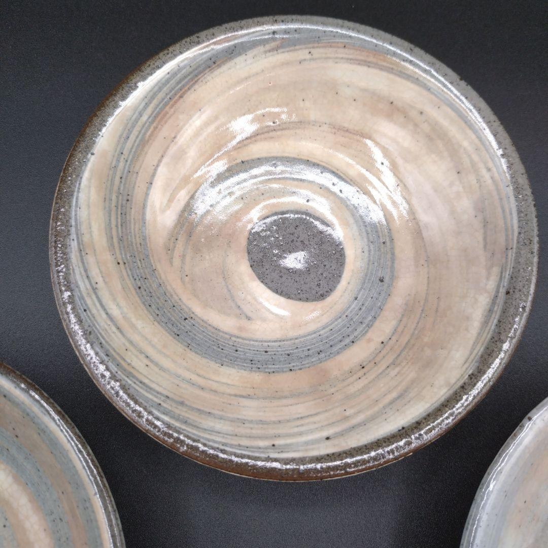 唐津刷毛目皿 和食器 骨董 c 茶道具 抹茶 和食器 茶の湯 骨董　5枚セット