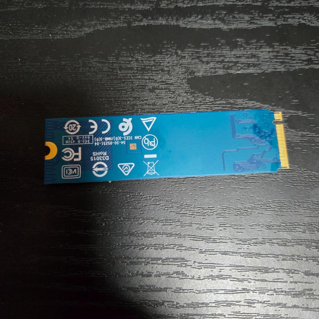 WD Blue SN550 M.2 SSD NVMe 1TB 健康状態　正常