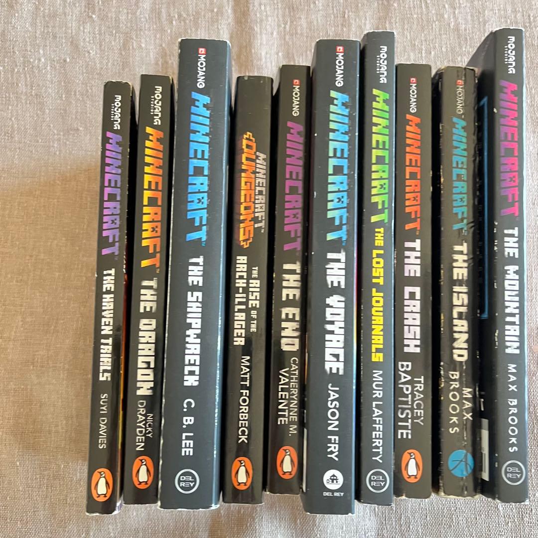 セール【英語版】Minecraft マインクラフト 洋書 ペーパーブック 10冊