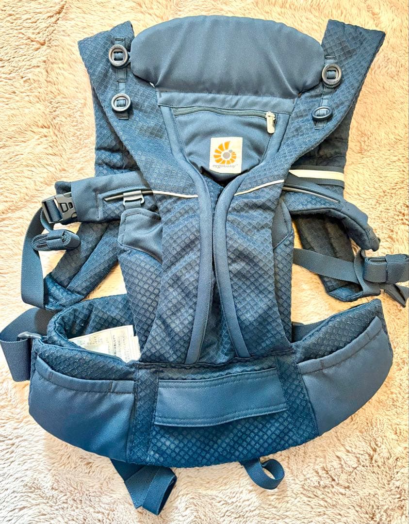 最終価格　正規品　エルゴベビー オムニブリーズ ネイビー360 説明書　箱付