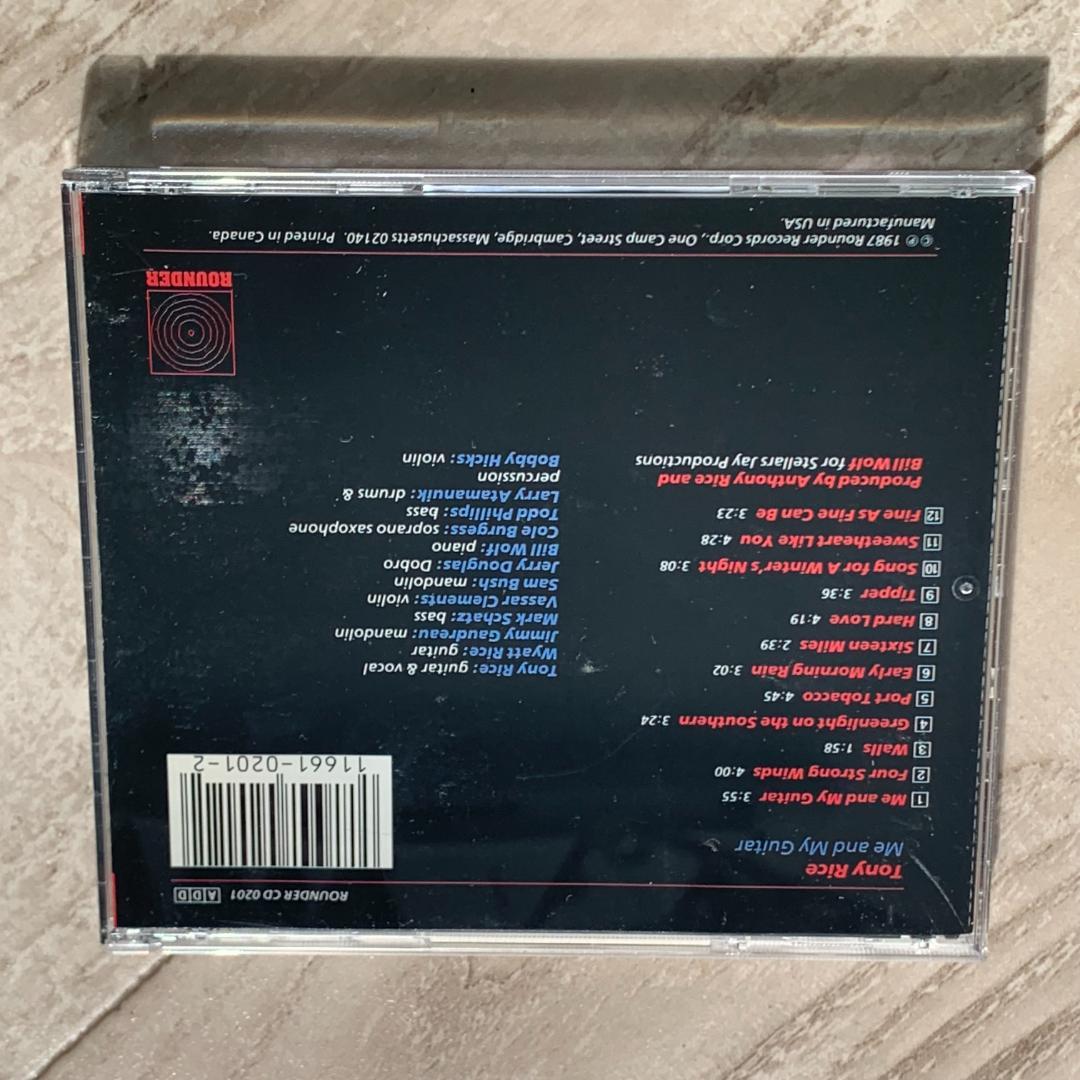 Me & My Guitar/Tony Rice：美品CD