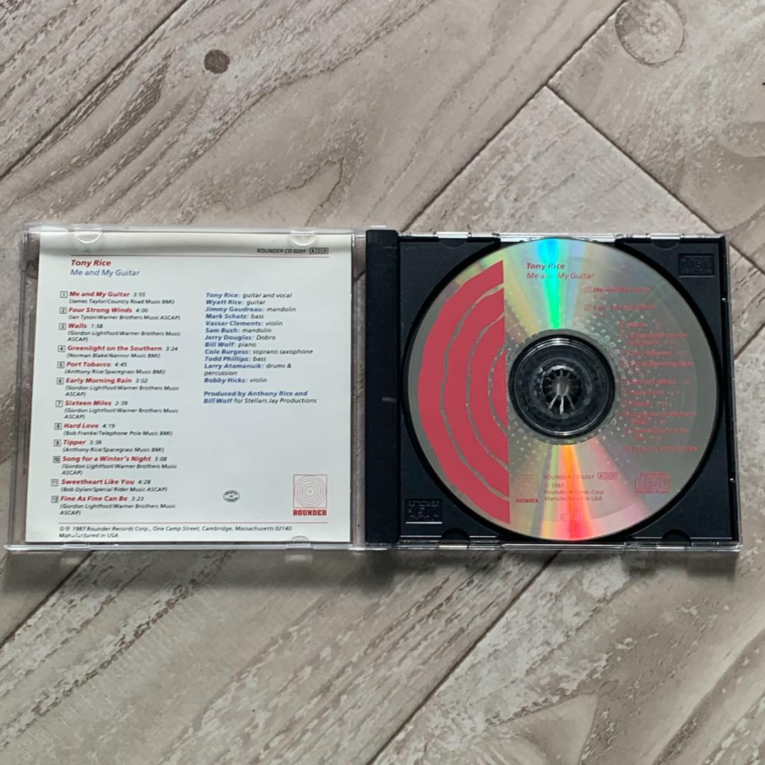 Me & My Guitar/Tony Rice：美品CD