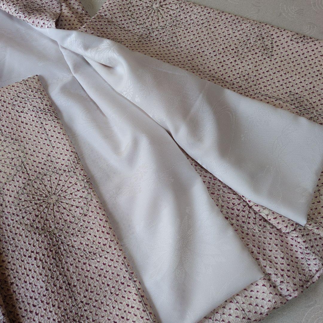 七五三３歳正絹絞りの花柄入りの被布（中綿無し）