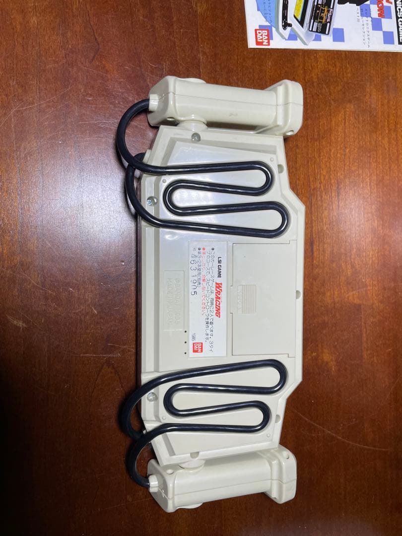 動作確認済み　希少　WRACING ダブルレーシング　LSIゲーム　バンダイ