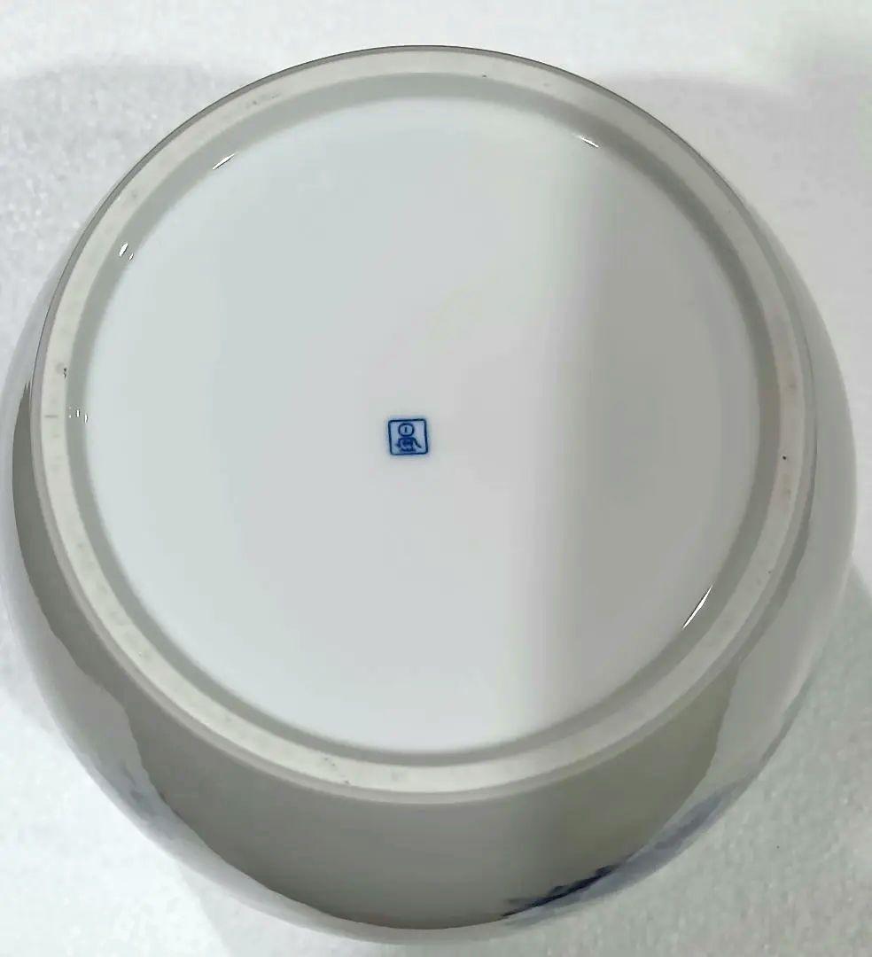 オールドノリタケ　火鉢　ブルーローズ　①