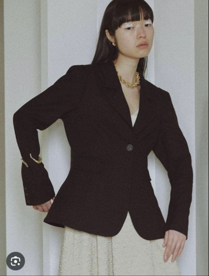 ジャケット・アウター WAIST SHAPE FLARE JACKET