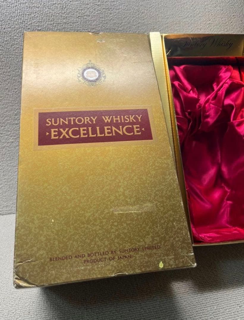 サントリーエクセレンス　2003年80周年記念ボトル　未開封750ml 箱おまけ