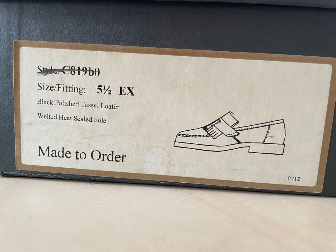 Loake ローク タッセルローファー イングランド製