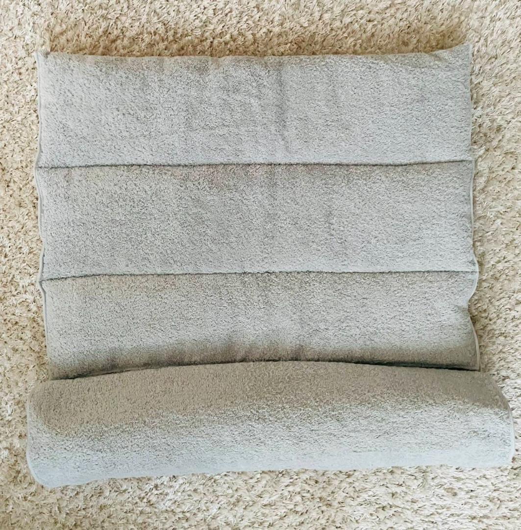 今治タオル❣️今治睡眠用タオル2 グレー 鬼美品試しただけ