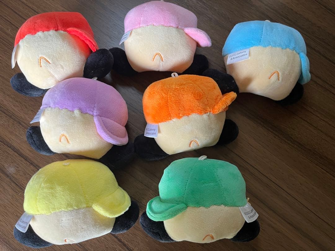 WEST. ぶらさげるヤツ ヤツぬい 7体セット