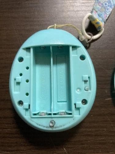 【動作確認済】バンダイ　たまごっちみーつ　ファンタジー　ブルー　ストラップ付