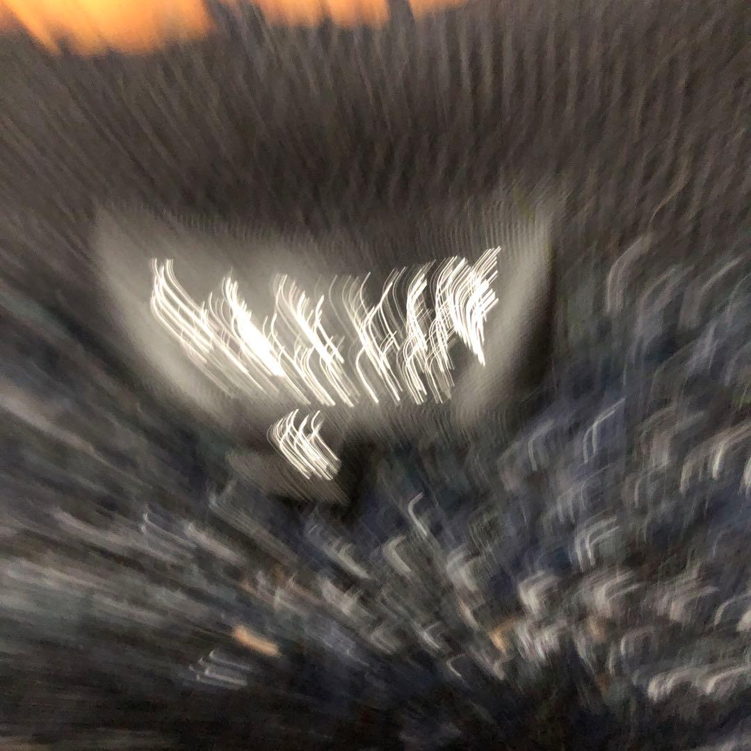 LANVIN ランバンのネイビー ノーカラージャケット ベルベット襟