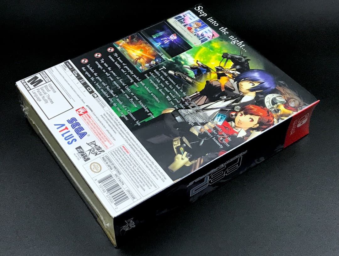 LIMITED RUN ペルソナ 3 ポータブル グリモワール エディション