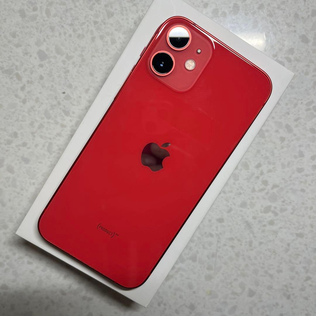 美品 Iphone12mini 128GB simフリー 新品バッテリー100％