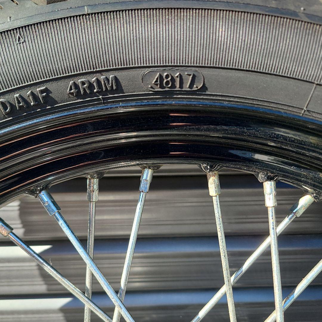 ハーレースポーツスター　前後スポークホイール