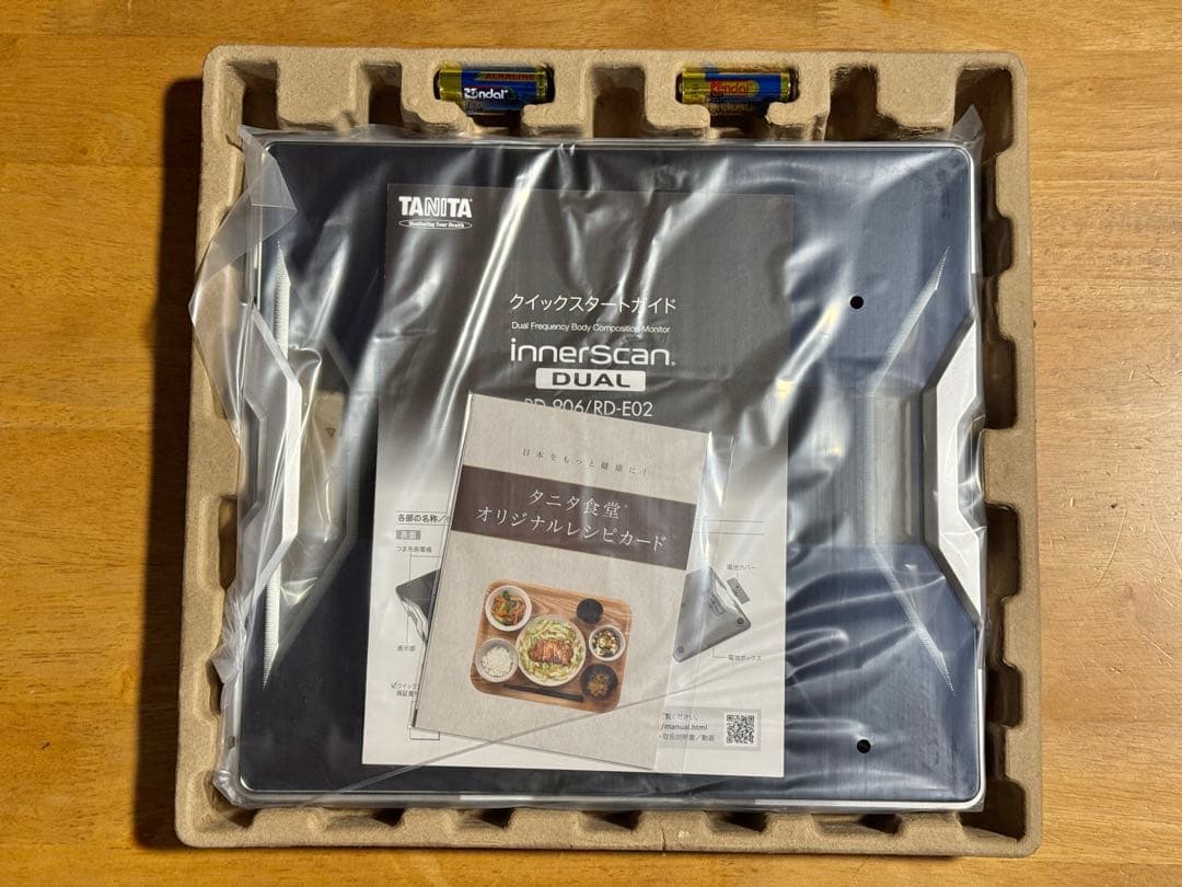 TANITA innerScan DUAL 体組成計　RD-906-BK