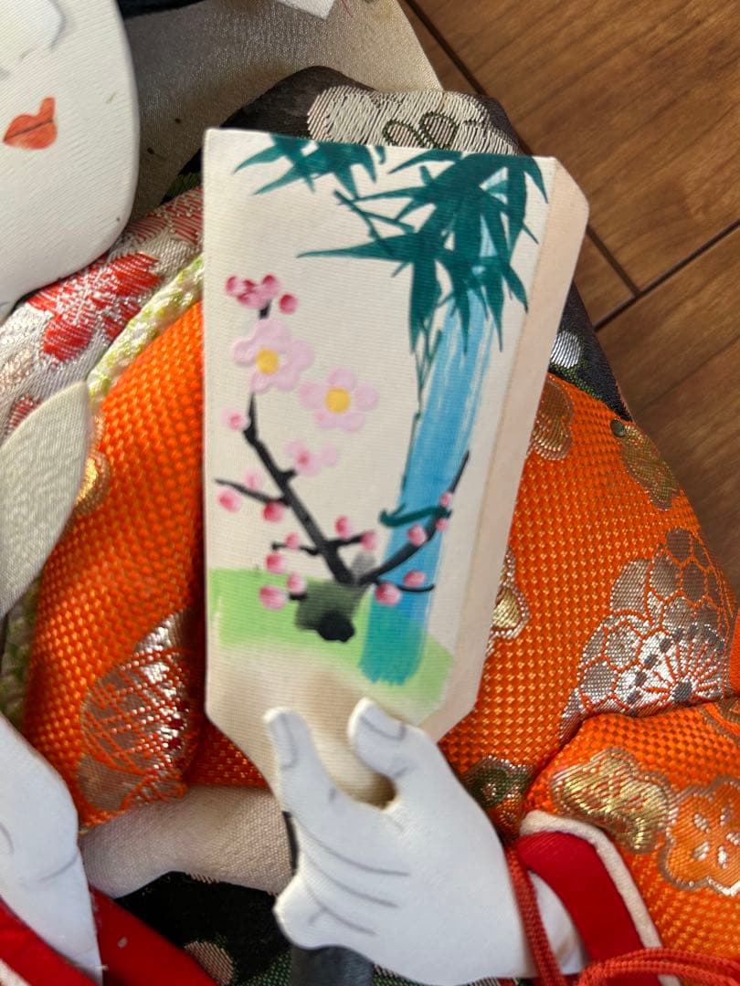 「正絹造り」の押絵羽子板