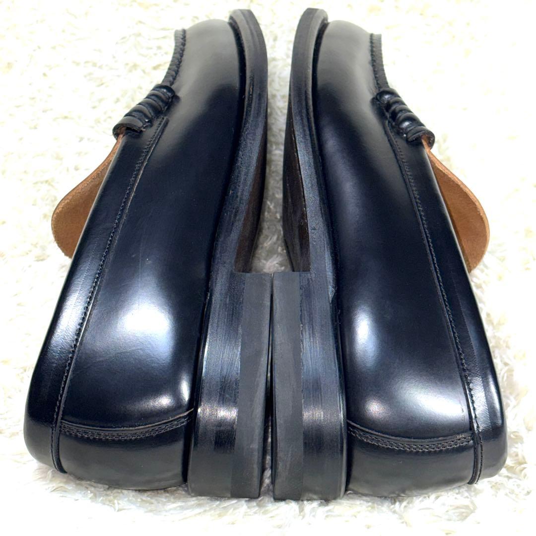 リーガル　黒 ローファー レザーソール 24.5