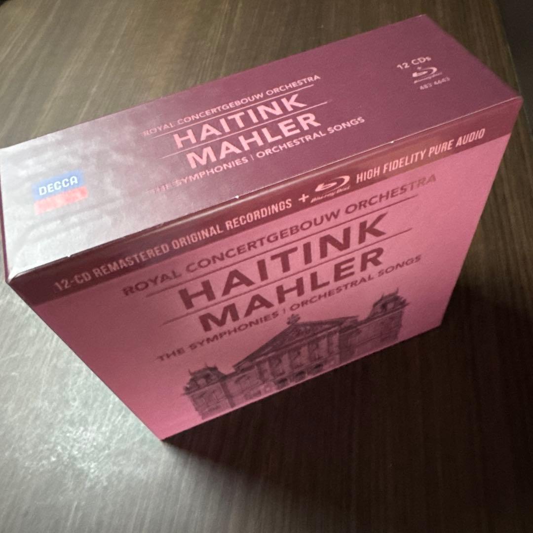 マーラー交響曲全曲/ハイティンク指揮コンセルトヘボウ 12CD,1BDA