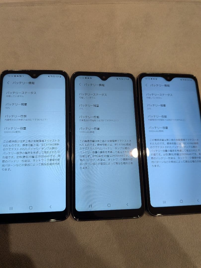 s*6様 Samsung　Galaxy　a20 3台ブラック