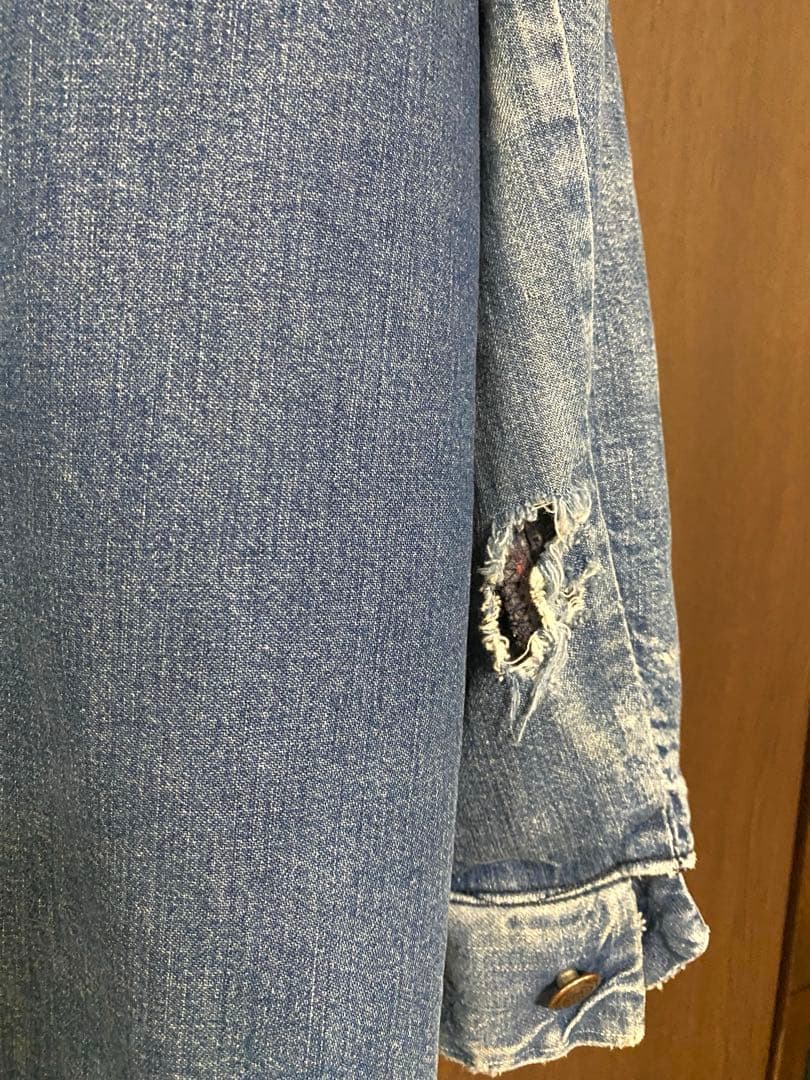 USA製70s 80s BIGBEN デニム カバーオール 裏ブランケット 40