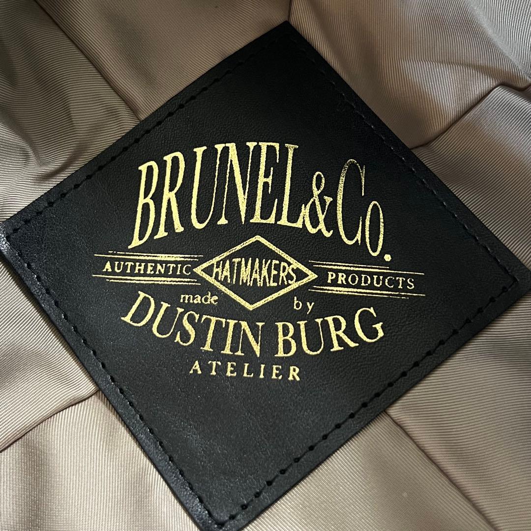 新品未使用 BRUNEL&Co. ブルーネル BS キャスケット レザー　42