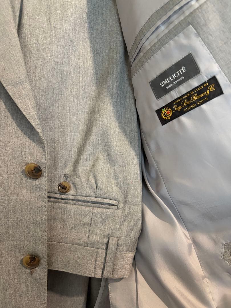 Loro Piana ロロピアーナ SUPER120’s ウール セットアップ