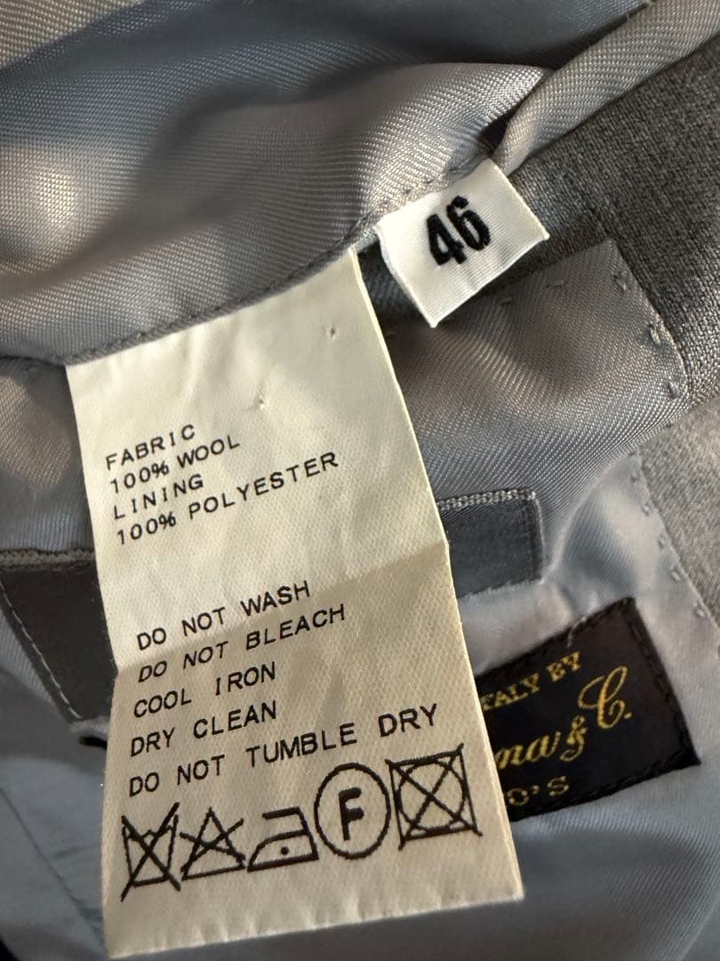 Loro Piana ロロピアーナ SUPER120’s ウール セットアップ